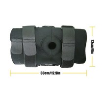 애견 강아지 슬개골 보호대 탈구 관절 발목 보조기 십자인대 탈골 뒷다리 무릎 보호 및 통증 완화용 힌지, 04 33cm x 23cm