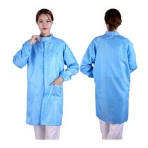 베가 방진복 C카라 사파리 제전복 무진복 상의 크린룸, M, 화이트