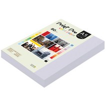 종이문화 프린트프로 칼라복사지 A5 80g No.20 라일락 250매