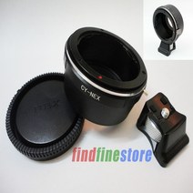 삼각대 Contax Yashica CY 렌즈-소니호환 NEX E 마운트 카메라 3 5 6 7 C3 5C 5N a7R a7S a5000 VG10E VG20, 한개옵션0