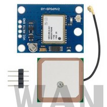 소형 위치추적기 차량용 GPSGY-NEO6MV2 새로운 NEO-6M GPS 모듈 비행 제어 EEPROM MWC APM2.5 Arduino 6MV2, 01 1set