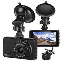 조아DB1 블랙박스 qxd 2채널 4채널 7000 차량용 가성비 자동차 화물차 바이크 급발진 블랙박스, 듀얼 렌즈, 16GB 카드로