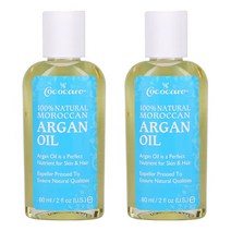 코코케어 100 내추럴 모로칸 모로코 아르간 오일 60ml x2병