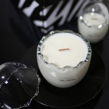 [캔들레이디] 캔들용기 - 에그 용기, 200ml, 1p