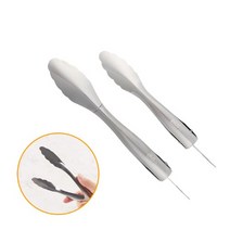 [로얄키친]제우스실버 잎집게 잠금 파스타 스파게티 샐러드 다용도 암코집게, 240mm