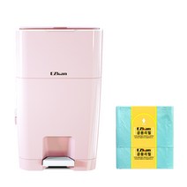 이지캔 다목적 쓰레기통 27L + 2롤 20L종량제겸용, 1개, 핑크27리터