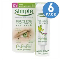 Simple Kind to Eyes Soothing Eye Balm 심플 카인드 투 아이즈 수딩 아이 밤 아이크림 15mL 6팩