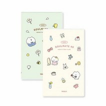 에이치플러스몰 23년 양지다이어리 소울메이트40 2면1주 색상임의40절, 선택완료