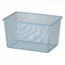 이케아 트로파스트 메시수납상자 그레이블루 42x30x23cm 405.185.76, 기본