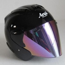 오토바이 헬멧 스쿠터 안전 모자 남자 통기성 편리한 여성 레이싱 오프로드 경량 세미 안전모, 블랙헬멧컬러필름