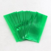 20/100/500pcs 18650 Lipo 배터리 랩 PVC 열 수축 튜브 Precut 너비 29.5mm x 72mm 절연 필름 보호 케이스 팩 슬리브, 03 Clear Green, 500Pcs