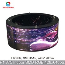 전광판 미니 엘이디 동영상 대형 소형LED 광고판 디지털 레터링조명 네온사인 프로그래밍 가능한 광고 사인 실내 스크린 보드 유연한 패널 디스플레이 화면, 2.P186 320x160mm