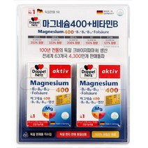 도펠헤르츠 마그네슘 400 + 비타민B 60정 코스트코, 1278mg