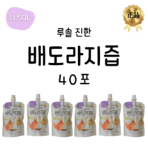 루솔이 만든 진한 배도라지즙 선물세트, 100ml, 40개
