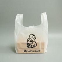 치킨봉투 족발 돈까스 배달봉투 피자봉지 닥치고 100장, 없음, 상세설명 참조