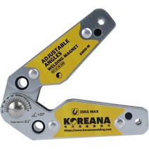 코리아나 용접자석(각도조절타입) KM10 2종 (S M) 택1