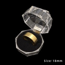 마술도구 자석반지 초보자 학예회 장기자랑 과학마술 PK 링-무지 골드18mm