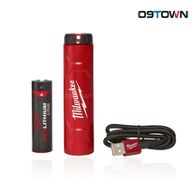 밀워키 2.5Ah USB 배터리 충전기 세트 L4 NRG-201