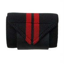 손목운동기구 전완근운동 파워볼 악력기 조절 가능한 부드러운 손목 밴드 지지 팔 보호대 역도 체육관 스포츠 통기성 랩 밴드 스트랩, Red