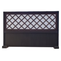 [생활의 지혜] 비말 방지 파티션 생산 공장 인테리어 파티션 개인별 파티션 양면 동일 디자인 찢김 방지 한지 사용 파티션 디자인 변경 가능 비 규격 생산 가능, 03. 623-301 월넛색, 폭 600 x 높이 300