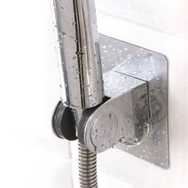 모텔 업소용 회전식 샤워기헤드 걸이 3개 자취생 접착식, 각도조절형