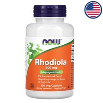나우푸드 로디올라 홍경천 500mg 하이프로멜로오스 스테아르산 이산화규소 120식물성캡슐, 120캡슐, 1개, 120개