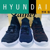 바이네르 여성 컴포트 운동화 8U41 블랙 네이비 레드