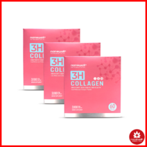 나노웰 숀리 콜라겐 60포 X 3박스 3개월분 엘라스틴과 히아루론산 함유, 3100mg, 3개