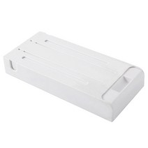 책상 정리 주방 서랍 정리함 페이스트 사무실 책상 하단 마무리 박스 데스크탑 보관함 화장품 정리함, White-small