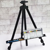 휴대용 금속 이젤 아트 전시회 입간판 전문가용 접이식 대형 이젤