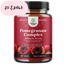 홈쇼핑 네이처스크래프트 석류 추출물 파우더 500mg 60캡슐, 1개, 60개