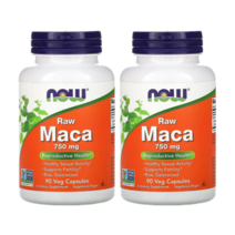 1+1 Nowfood 나우푸드 마카 로우 750mg 90정 베지캡슐