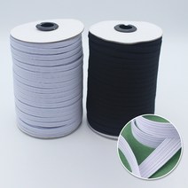 아유디 [롤]골고무줄 폭 3mm-12mm 마스크 허리고무줄 개더 봉제 옷만들기 수선 의류 부자재, 화이트