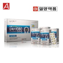 일양약품 수퍼오메가1080 120캡슐 (1+1 4개월분) 노르웨이 소형어종 63% 장에서 녹는 장용성 냄새걱정 없는 GC리버 혈행개선 기억력개선, 단품, 단품