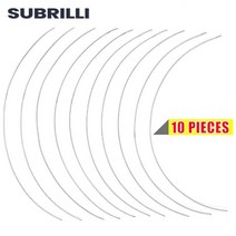 다목적 다이아몬드 와이어 톱날 다이아몬드 전기 도금 석재 유리 금속 용 와이어 커터 쥬얼리 절단, 10개