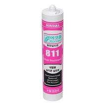 동양 DS811 내열 실리콘 300ml 보일러 히터 오븐 연통 송풍관 열풍관 실링, 회색