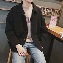 남자자켓코디 대학생남자자켓 대학생 셔츠 캐주얼 의류 남성 봄아우터-72394EA