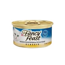 팬시피스트 화이트라벨 주식캔 85g, 1개, 참치와흰살생선