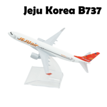 비행기 항공기 모형 korean jeju air boeing 737 모델 15cm 합금, 제주코리아 b737