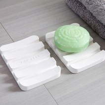 케리 규조토 화이트 물빠짐 비누 받침대, 상세페이지 참조