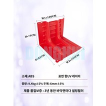 차수판 이동식차수판 수방자재 비상용품 방수문 빗물 장마 홍수 차수문 물막이판 수막이, [두께가중] 75cm 높이 홍수방지판