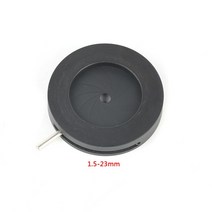 현미경 직경 8mm 12mm 조정 가능한 광학 조리개 다이어프램 렌즈 디지털 카메라 어댑터 용 빔 조리개 콘덴서, 1.5-23mm