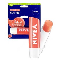 니베아 립케어 피치 샤인 4.8g -O - 2022975EA, 1, 본상품선택, 본상품선택