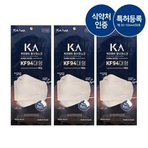 [혜승산업] 식약처인증 국내생산 방역용 4겹 KF94 특허 마스크 10매, KF94덴탈마스크10매