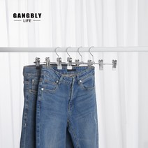 [익일출고] 강블리 메탈 집게 치마 바지걸이 20개입, 블랙, 5개입 X 4개