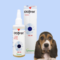 강아지 귀소독 오티프리 귀세정제 160ml 이어클리너
