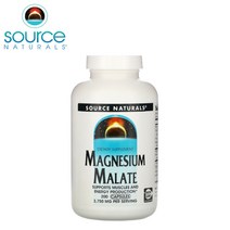 소스내츄럴스 말산 마그네슘 말레이트 Magnesium Malate 무기질 미네랄 3750mg 200캡슐