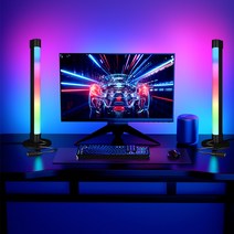 MUIMOI 뮤직컨트롤 RGB 조명 틱톡 네온 게이밍조명 컴퓨터방꾸미기 LED 모니터 무드등 1 1