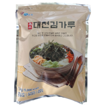 청푸른 대천김 조미 김가루1kg 2개 대용량김가루 주먹밥용 고명용김가루, 1kg