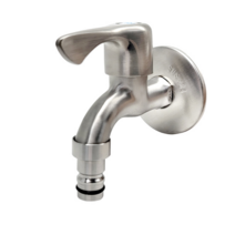 SUS304 스텐 카프링 킹핸디꼭지 세탁기 수도꼭지, 없음